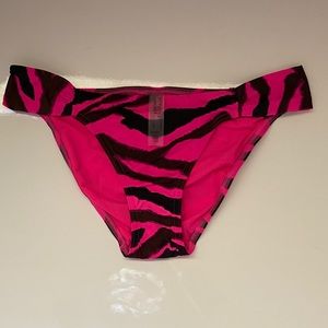 Victoria’s Secret pink zebra bikini bottoms